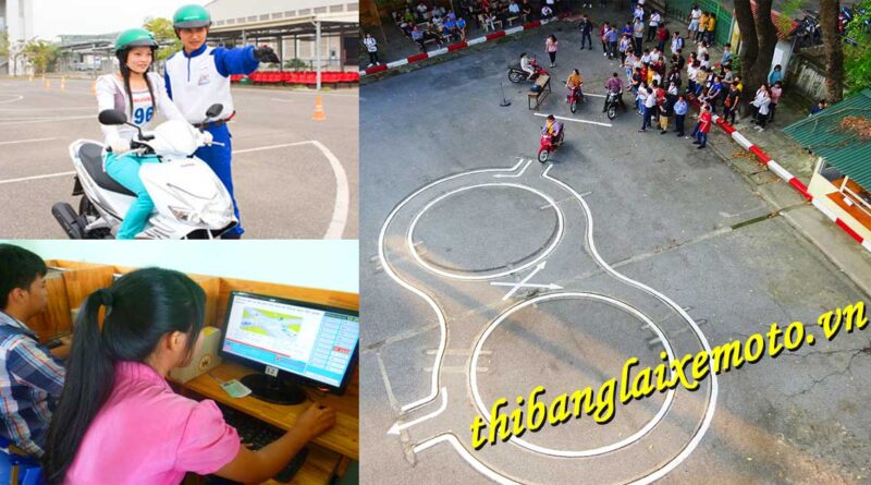 Lịch thi bằng lái xe máy 2021 Hà Nội