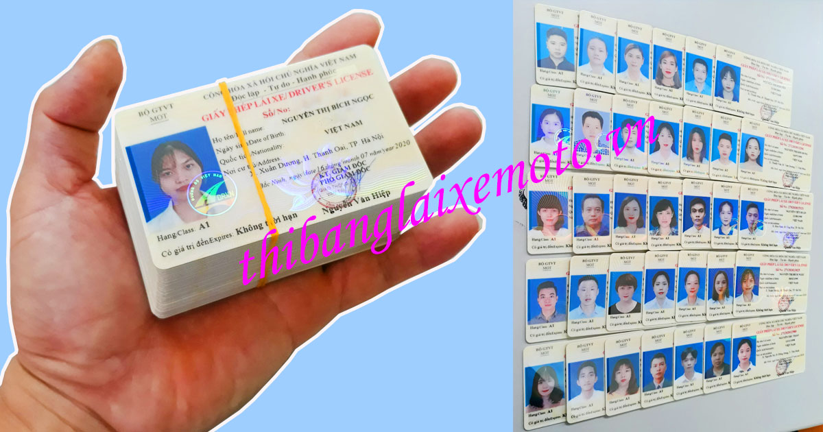 Dịch vụ cấp đổi giấy phép lái xe uy tín tại Hà Nội 2021